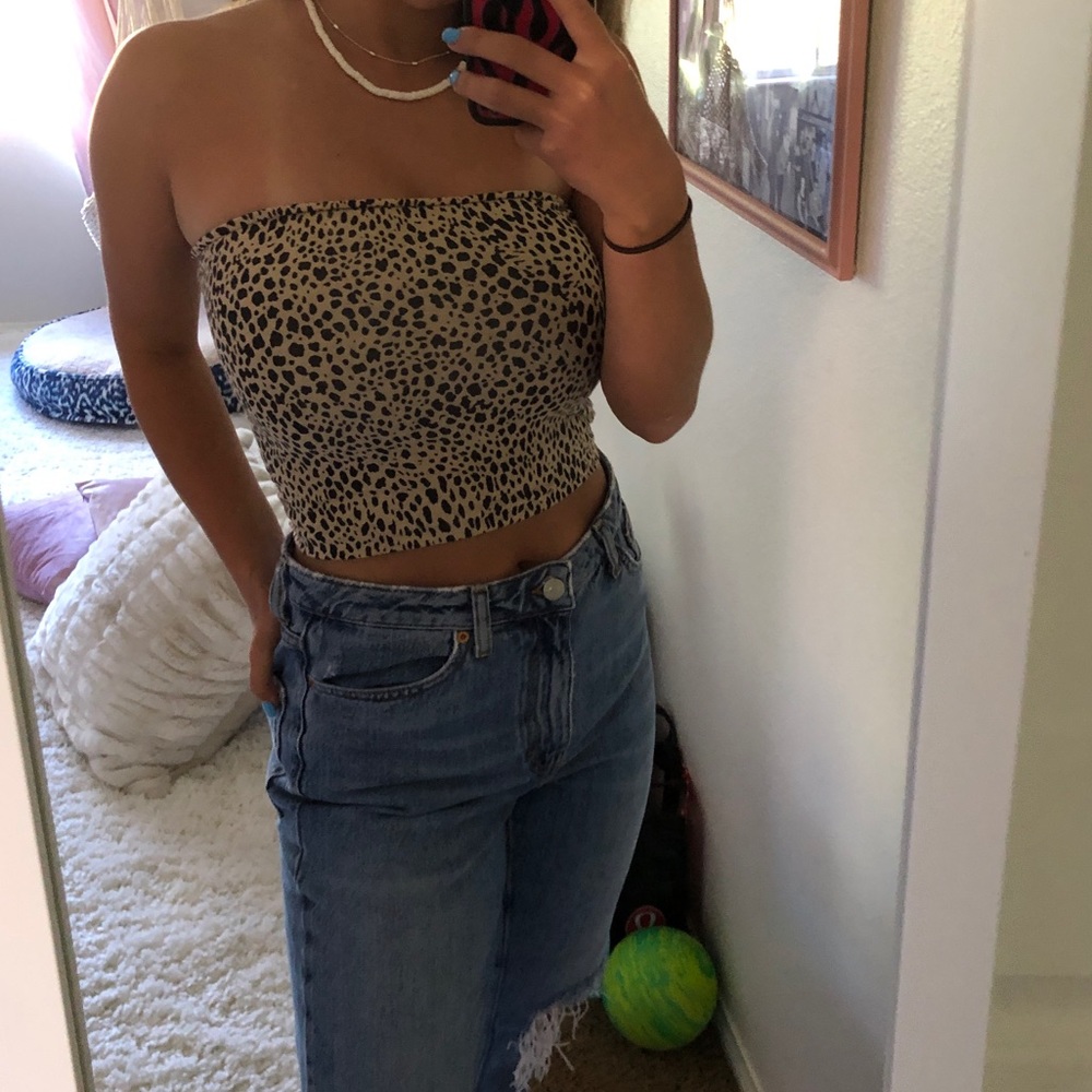 Cheetah Tube Top